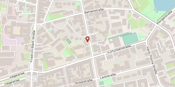 Karte der Umgebung von Hebbelstr. 39, 14469 Potsdam
