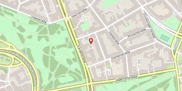 Karte der Umgebung von Rosengasse 5, 40479 Düsseldorf