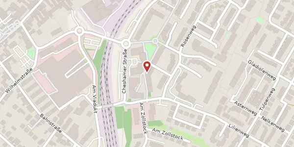 Karte der Umgebung von Am Houiller Platz 5, 61381 Friedrichsdorf