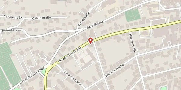 Karte der Umgebung von Universitätsstraße 46, 35037 Marburg