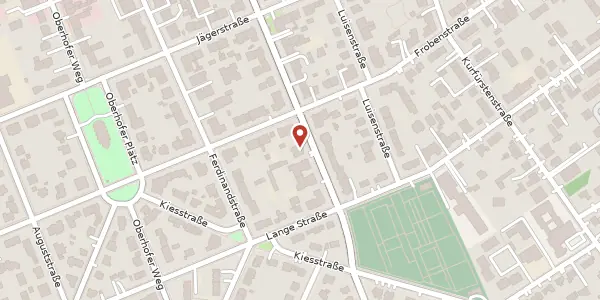 Karte der Umgebung von Lorenzstraße 15, 12209 Berlin