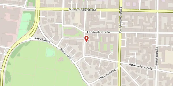Karte der Umgebung von Sankt-Paul-Str. 9, 80336 München