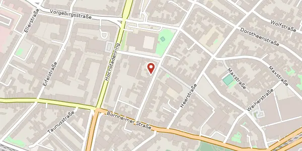 Karte der Umgebung von Adolfstr. 33, 53111 Bonn