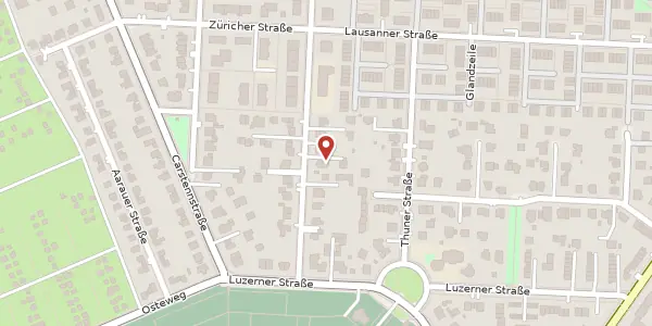 Karte der Umgebung von Baseler Straße 169 b, 12205 Berlin
