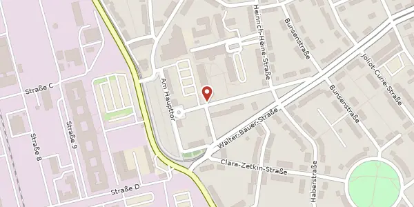 Karte der Umgebung von Rudolf-Breitscheid-Str. 18, 06237 Leuna