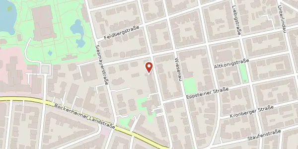 Karte der Umgebung von Myliusstr. 33-37, 60323 Frankfurt