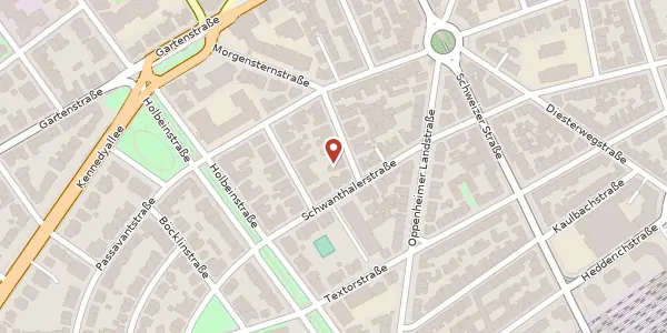 Karte der Umgebung von Morgensternstr. 36, 60596 Frankfurt