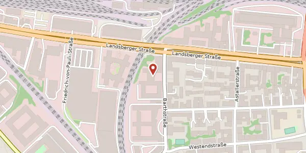 Karte der Umgebung von Barthstr. 4, 80339 München