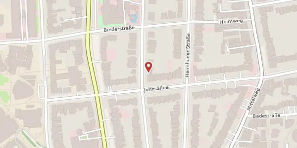 Karte der Umgebung von Feldbrunnenstraße 40/42, 20148 Hamburg
