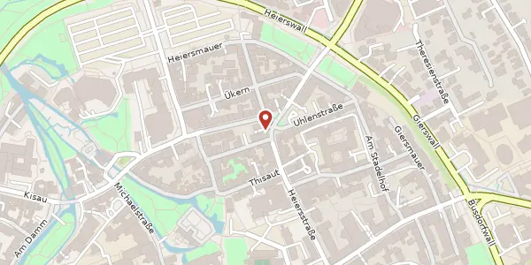 Karte der Umgebung von Heiersstr. 25, 33098 Paderborn