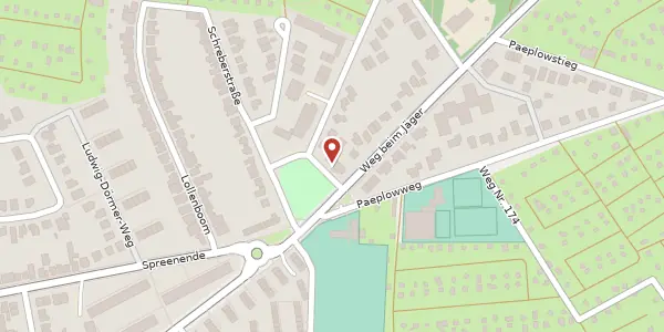 Karte der Umgebung von Am Licentiatenberg 25, 22453 Hamburg