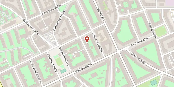 Karte der Umgebung von Albert-Niemann-Straße 5, 30171 Hannover