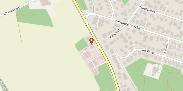 Karte der Umgebung von Ulzburger Straße 841, 22844 Norderstedt