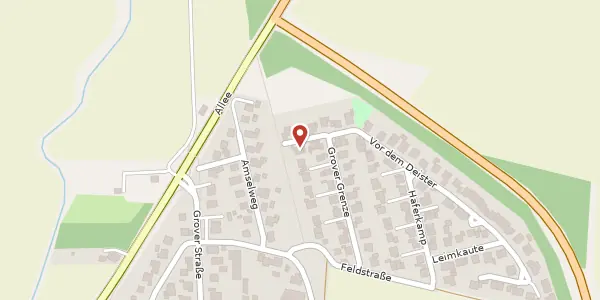 Karte der Umgebung von Vor dem Deister 4, 31552 Rodenberg