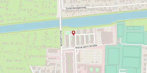 Karte der Umgebung von Hertha-Feist-Weg 21, 30177 Hannover