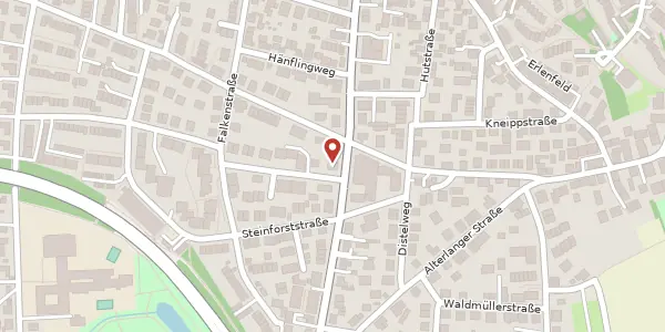 Karte der Umgebung von Möhrendorfer Str. 50, 91056 Erlangen