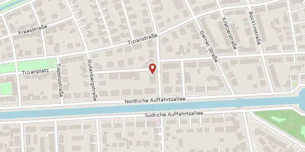 Karte der Umgebung von Nederlingerstr. 5, 80638 München