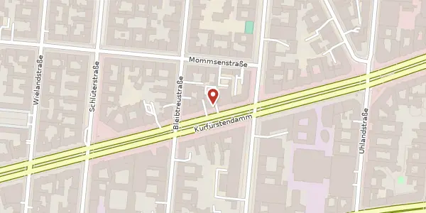 Karte der Umgebung von Kurfürstendamm 43, 10719 Berlin