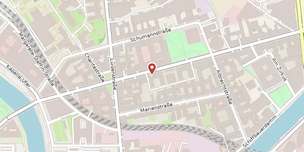 Karte der Umgebung von Reinhardtstraße 29 c, 10117 Berlin