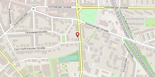 Karte der Umgebung von Xantener Str. 17, 47441 Moers