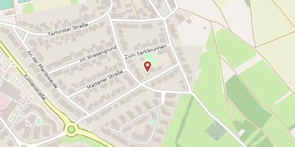 Karte der Umgebung von An der Pferdeweide 33, 54296 Trier