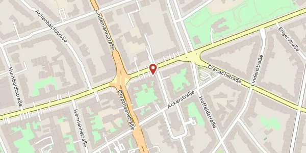 Karte der Umgebung von Grafenberger Allee 155, 40237 Düsseldorf