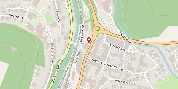 Karte der Umgebung von Hundemstr. 2, 57368 Lennestadt