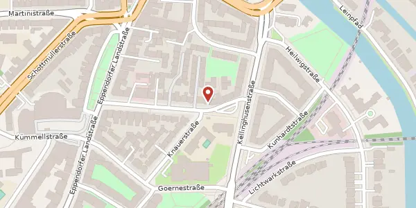 Karte der Umgebung von Schrammsweg 29, 20249 Hamburg