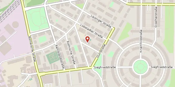 Karte der Umgebung von Zehmischstraße 3, 04279 Leipzig