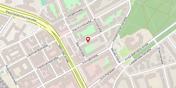 Karte der Umgebung von Uhlemeyerstraße 6, 30175 Hannover