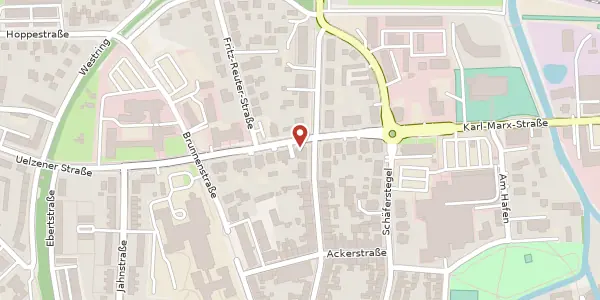 Karte der Umgebung von Karl-Marx-Str. 25, 29410 Salzwedel