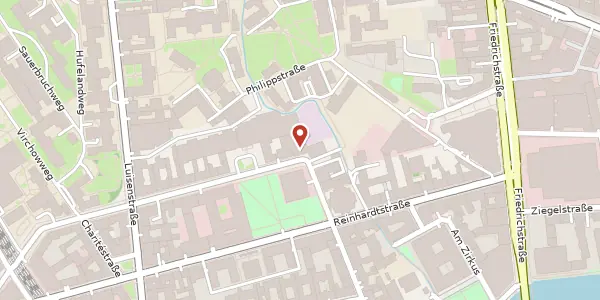 Karte der Umgebung von Schumannstraße 9, 10117 Berlin