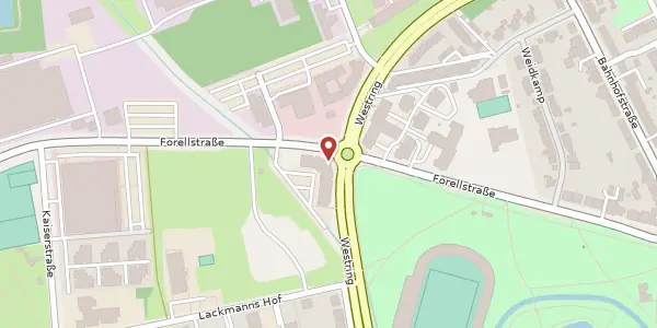 Karte der Umgebung von Westring 295, 44629 Herne