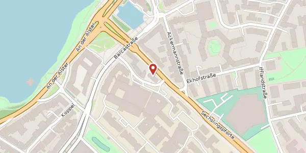Karte der Umgebung von Sechslingspforte 2, 22087 Hamburg