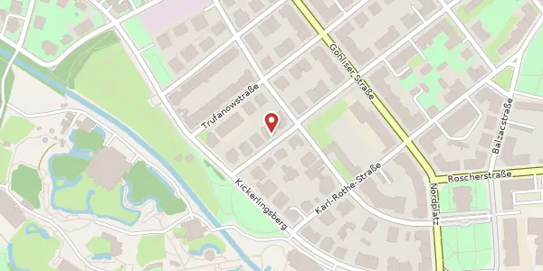 Karte der Umgebung von Springerstraße 7, 04105 Leipzig