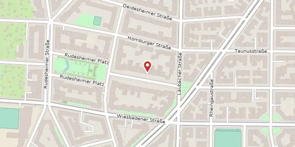 Karte der Umgebung von Landauer Straße 4, 14197 Berlin