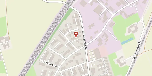 Karte der Umgebung von Werner-Heisenberg-Str. 12, 59077 Hamm