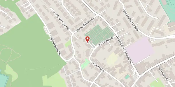 Karte der Umgebung von Splickgasse 28, 53179 Bonn