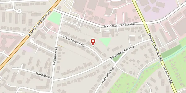 Karte der Umgebung von Stockrosenweg 18, 22179 Hamburg
