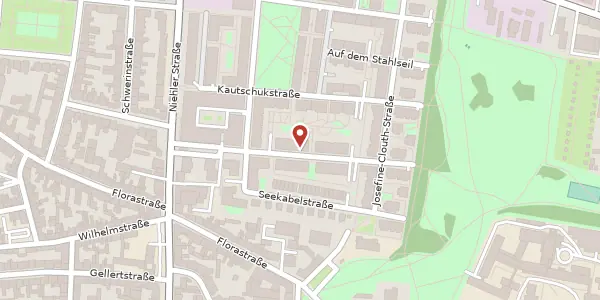 Karte der Umgebung von Josefine-Clouth-Str. 28, 50733 Köln