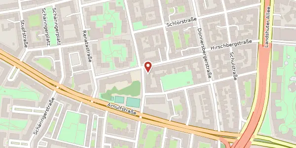 Karte der Umgebung von Sedlmayrstr. 18, 80634 München