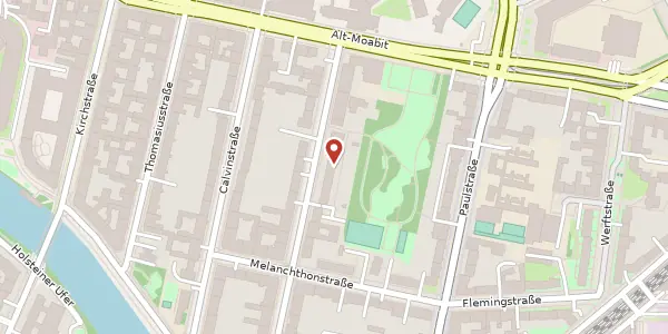Karte der Umgebung von Spenerstraße 32, 10557 Berlin