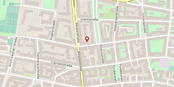 Karte der Umgebung von Destouchesstr. 46, 80803 München