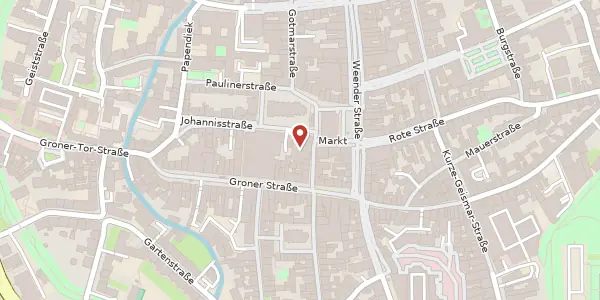 Karte der Umgebung von Zindelstraße 3/5, 37073 Göttingen