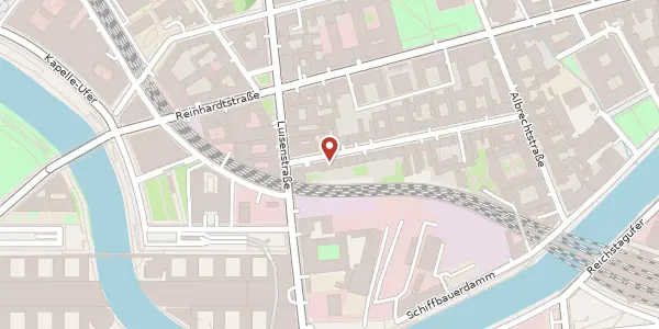 Karte der Umgebung von Marienstraße 2, 10117 Berlin