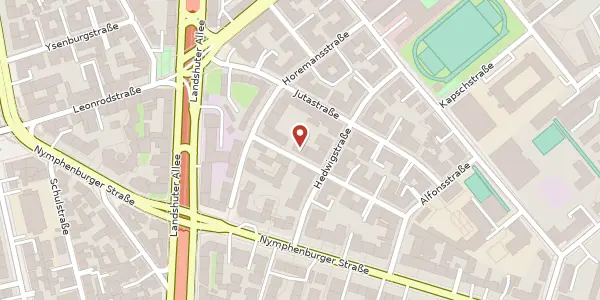 Karte der Umgebung von Olgastr. 10, 80636 München