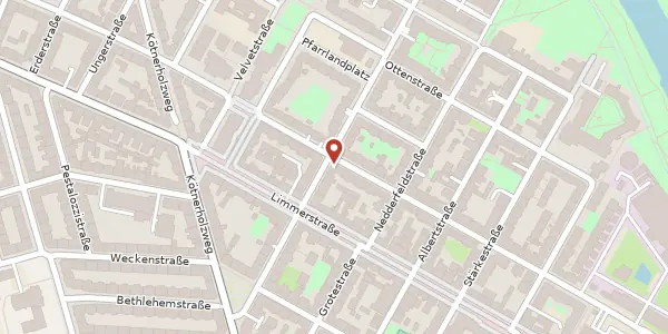 Karte der Umgebung von Elisenstraße 45, 30451 Hannover