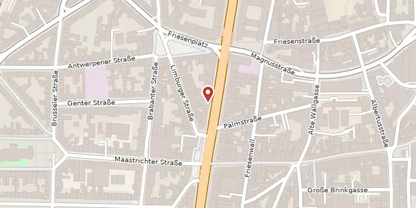 Karte der Umgebung von Hohenzollernring 47, 50672 Köln