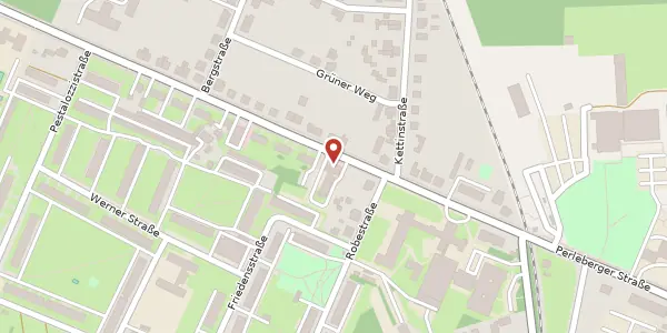Karte der Umgebung von Perleberger Straße 33, 16866 Kyritz