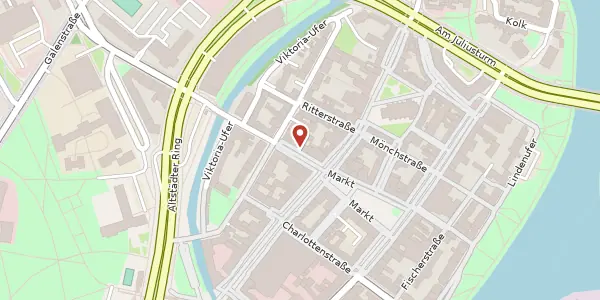 Karte der Umgebung von Moritzstraße 2, 13597 Berlin